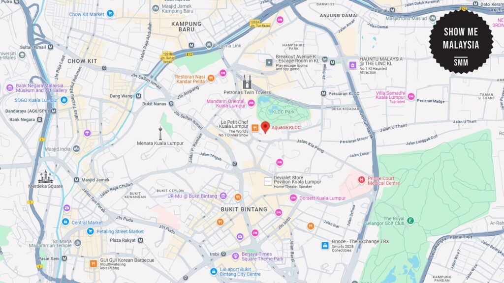 aquaria-klcc-map