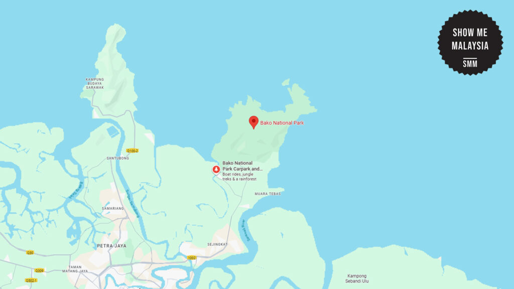 bako-national-park-map