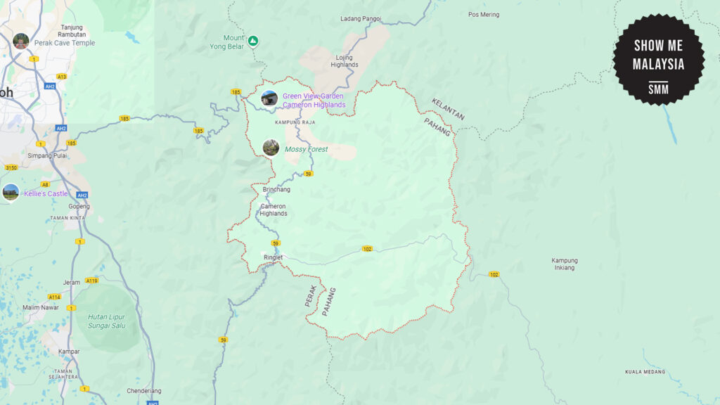 cameron-highlands-map