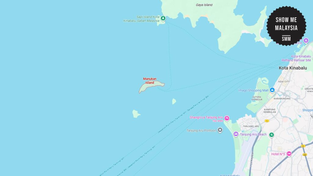 manukan-island-map