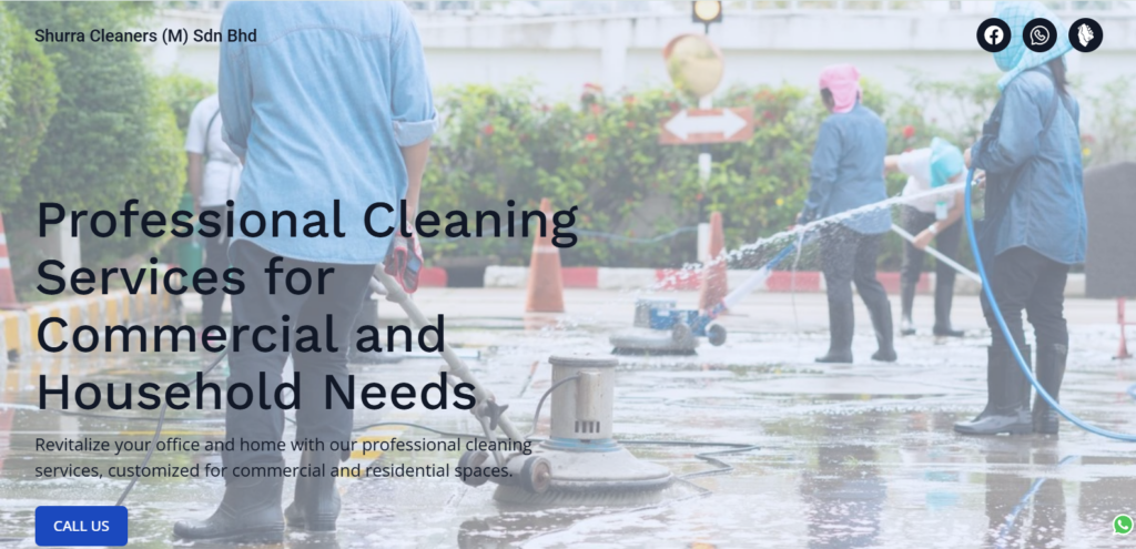 shurra cleaners homepage