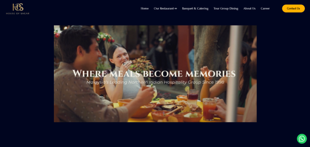 house of sagar homepage