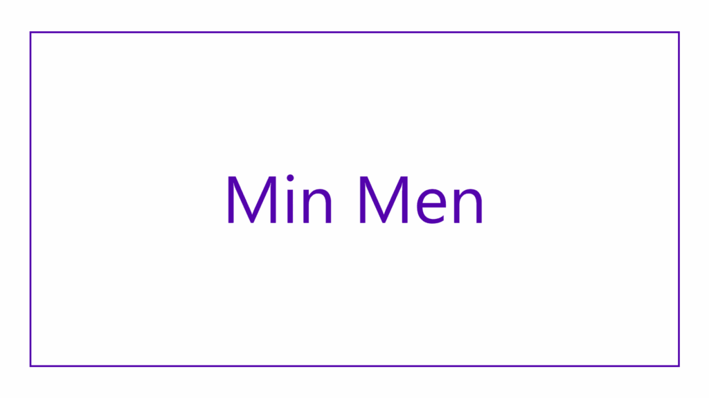 min-men