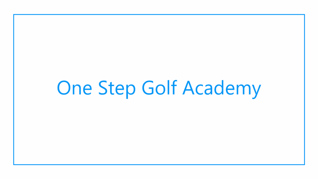 one-step-golf-academy