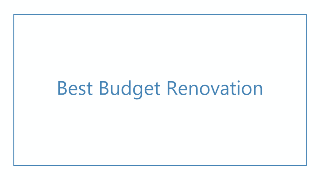 best-budget-renovation