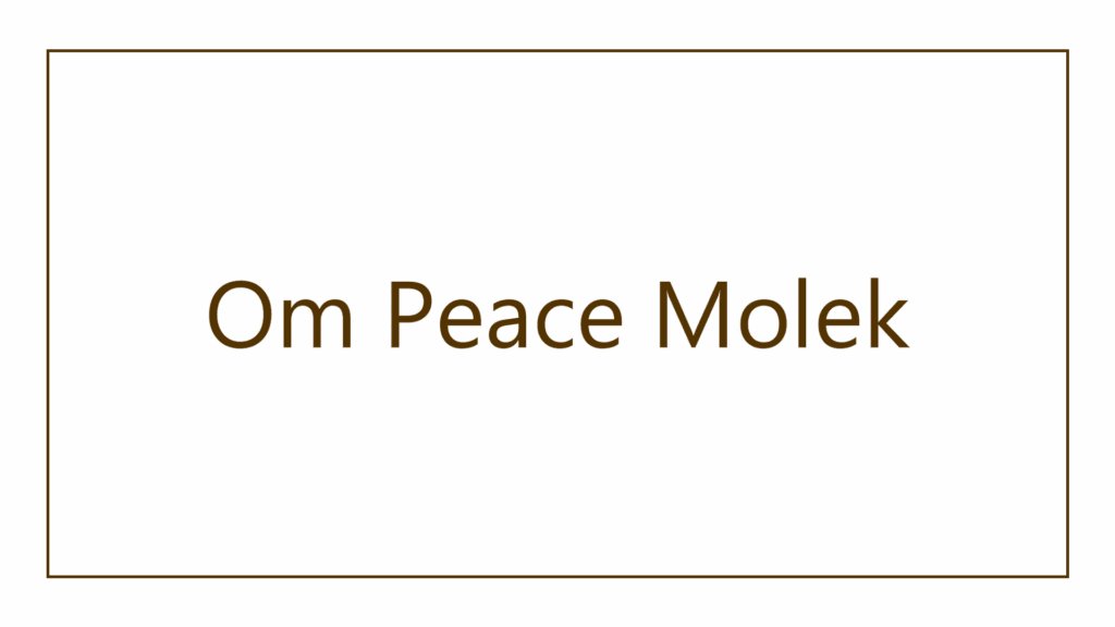 om-peace-molek